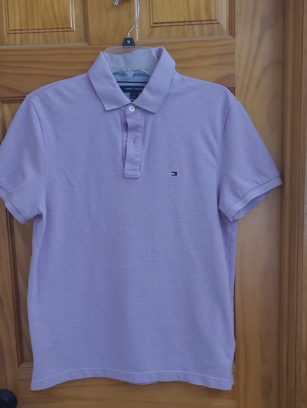 Tommy Hilfiger Men’s Light Lavender Polo Shirt